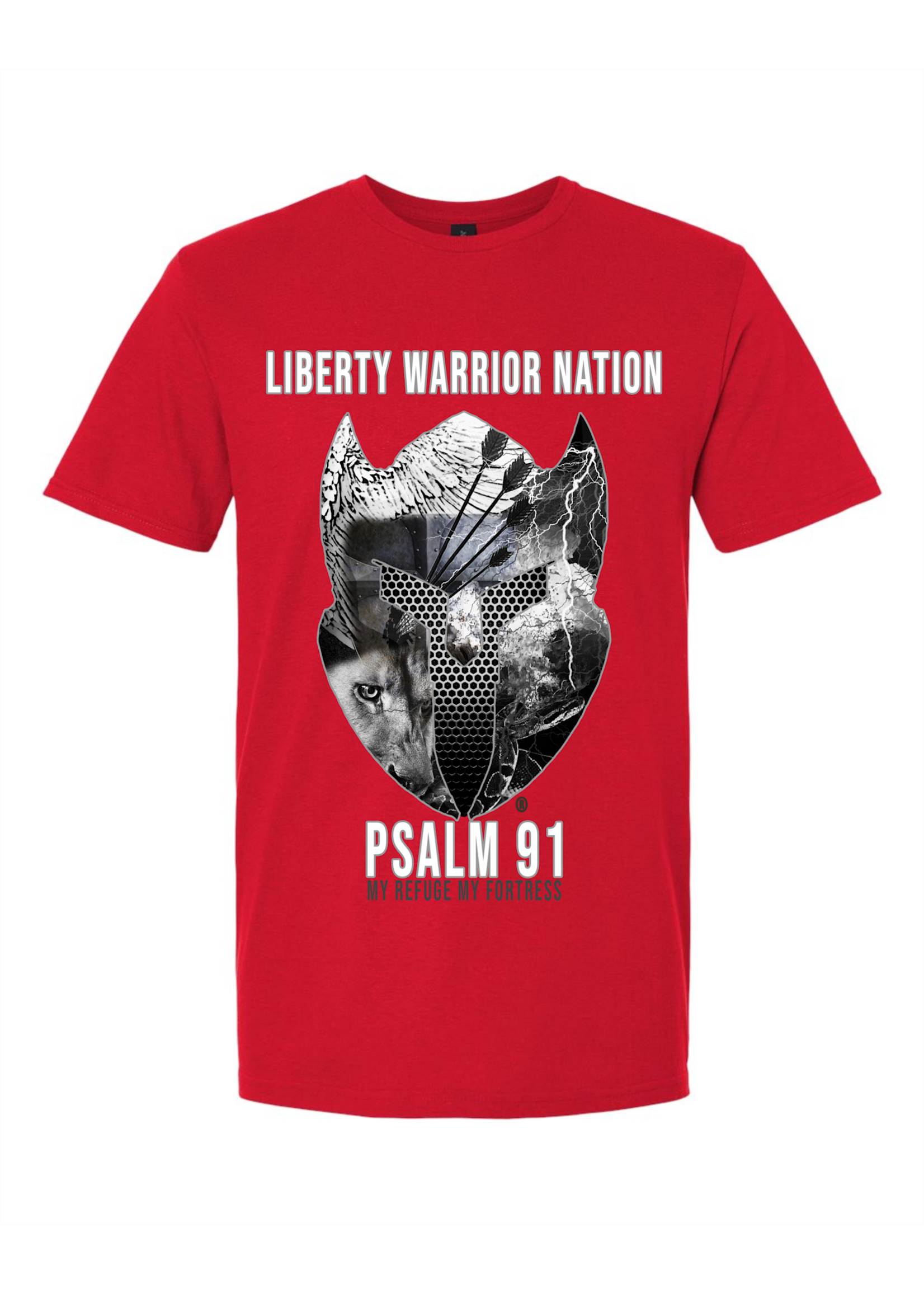 LWN Liberty Warrior Nation Psalm 91 Shirt