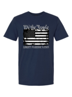 LWN Liberty Warrior Nation We The People Flag Shirt