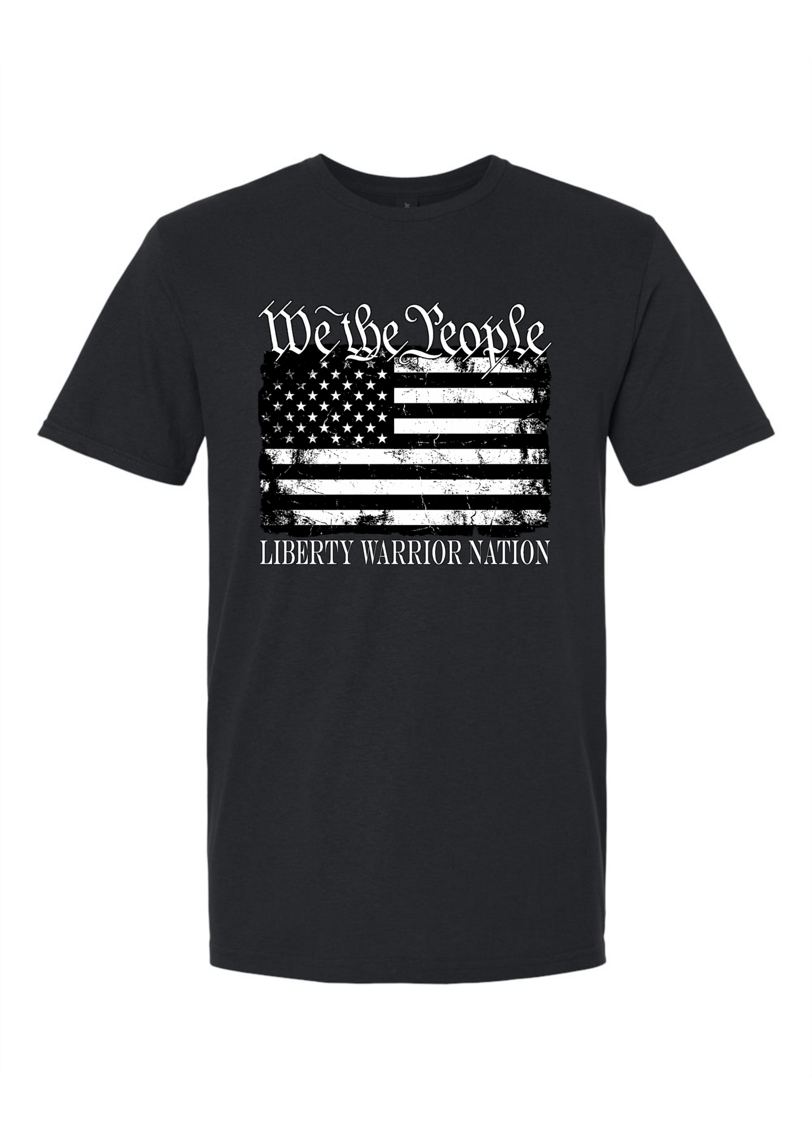 LWN Liberty Warrior Nation We The People Flag Shirt