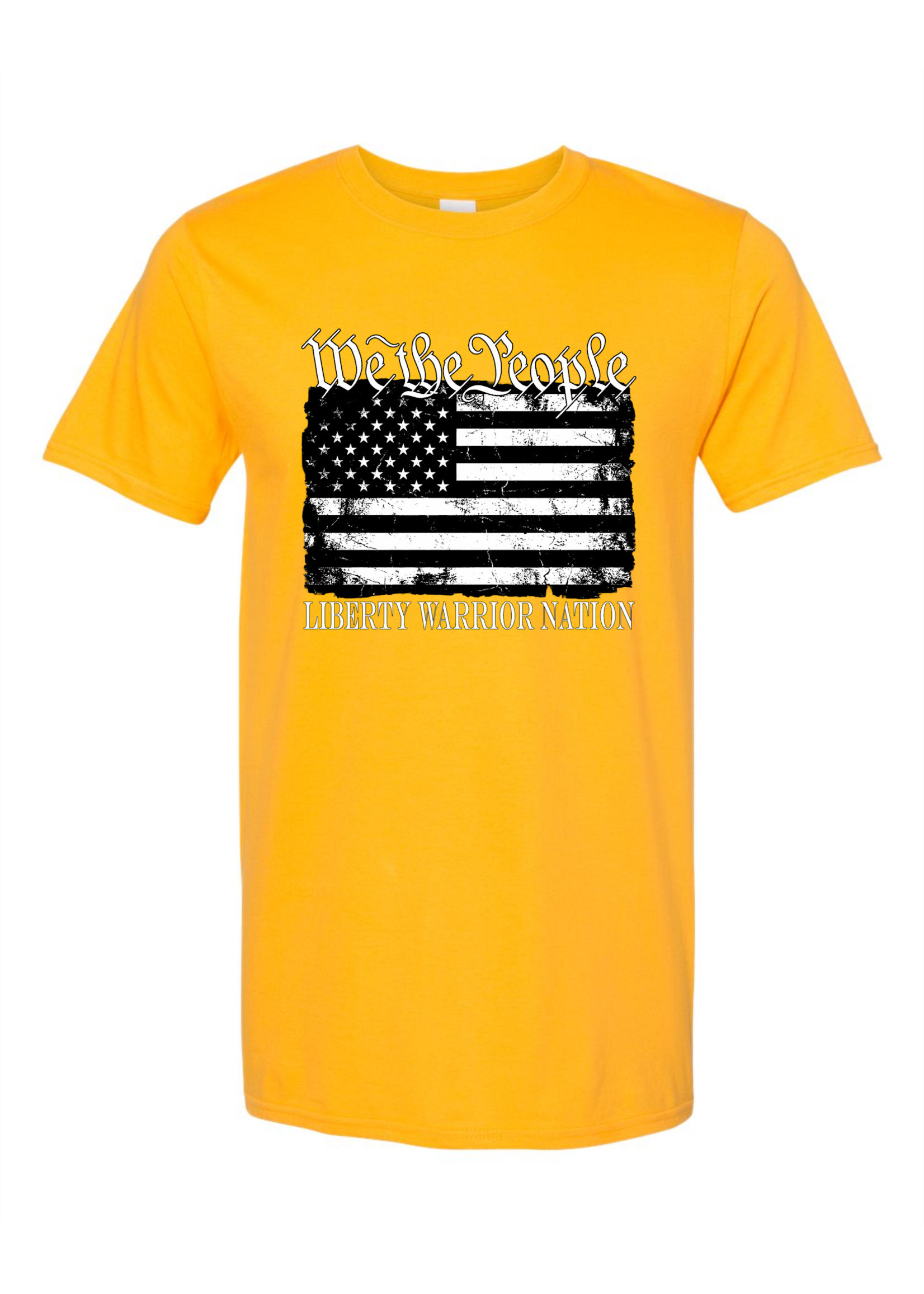 LWN Liberty Warrior Nation We The People Flag Shirt