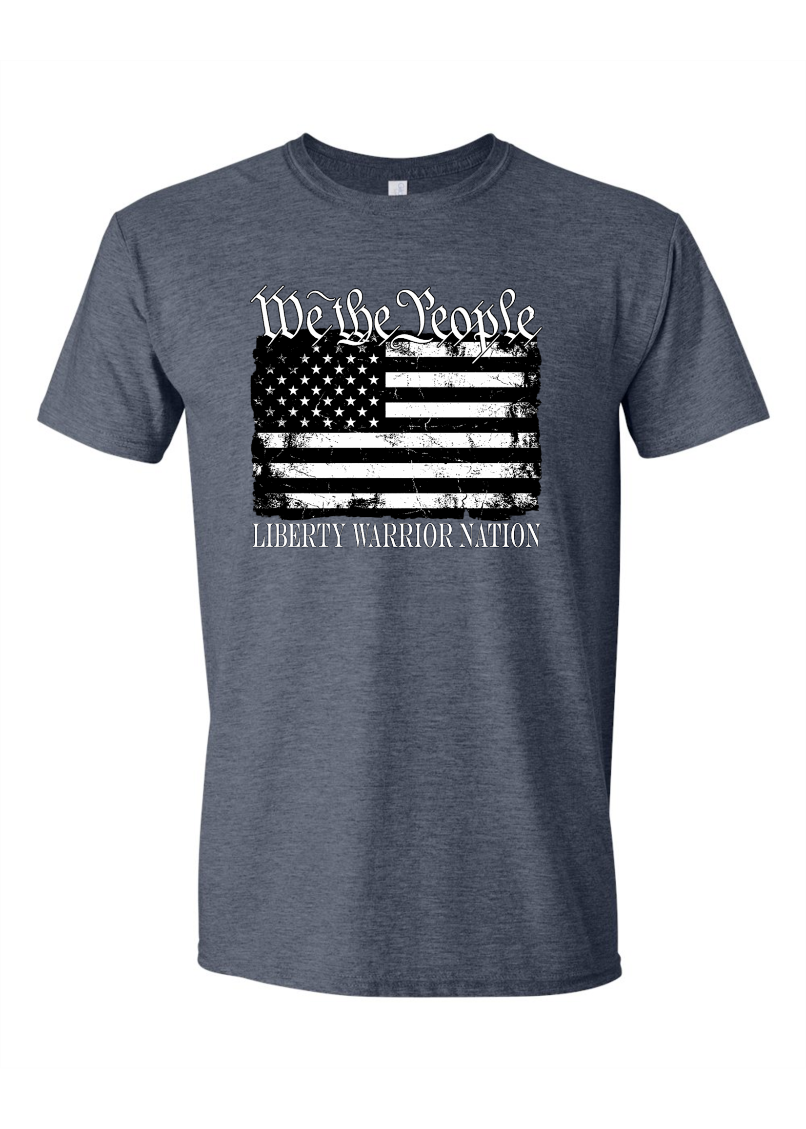 LWN Liberty Warrior Nation We The People Flag Shirt