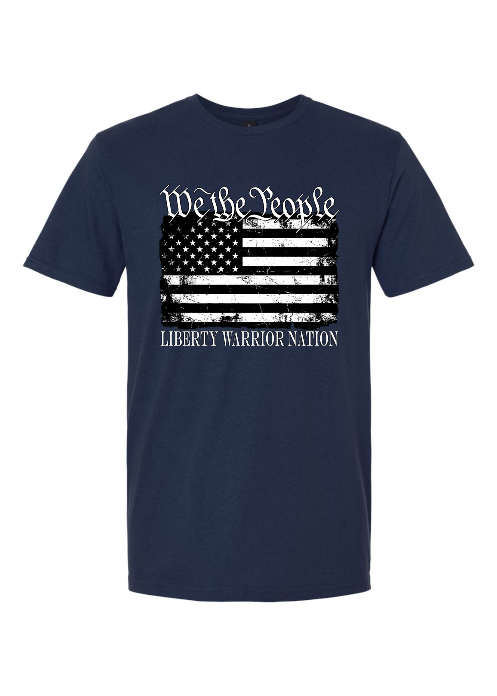 LWN Liberty Warrior Nation We The People Flag Shirt