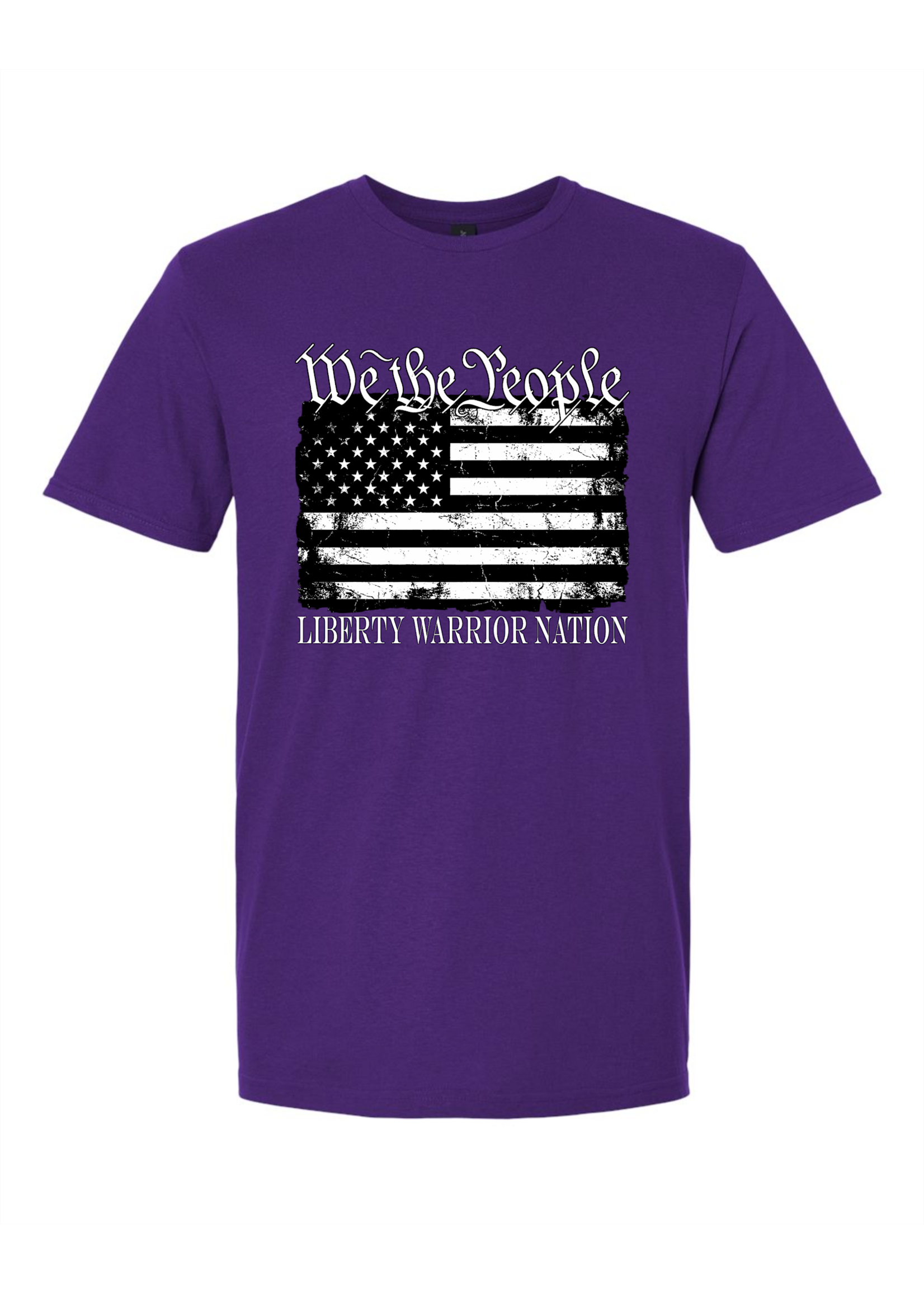 LWN Liberty Warrior Nation We The People Flag Shirt