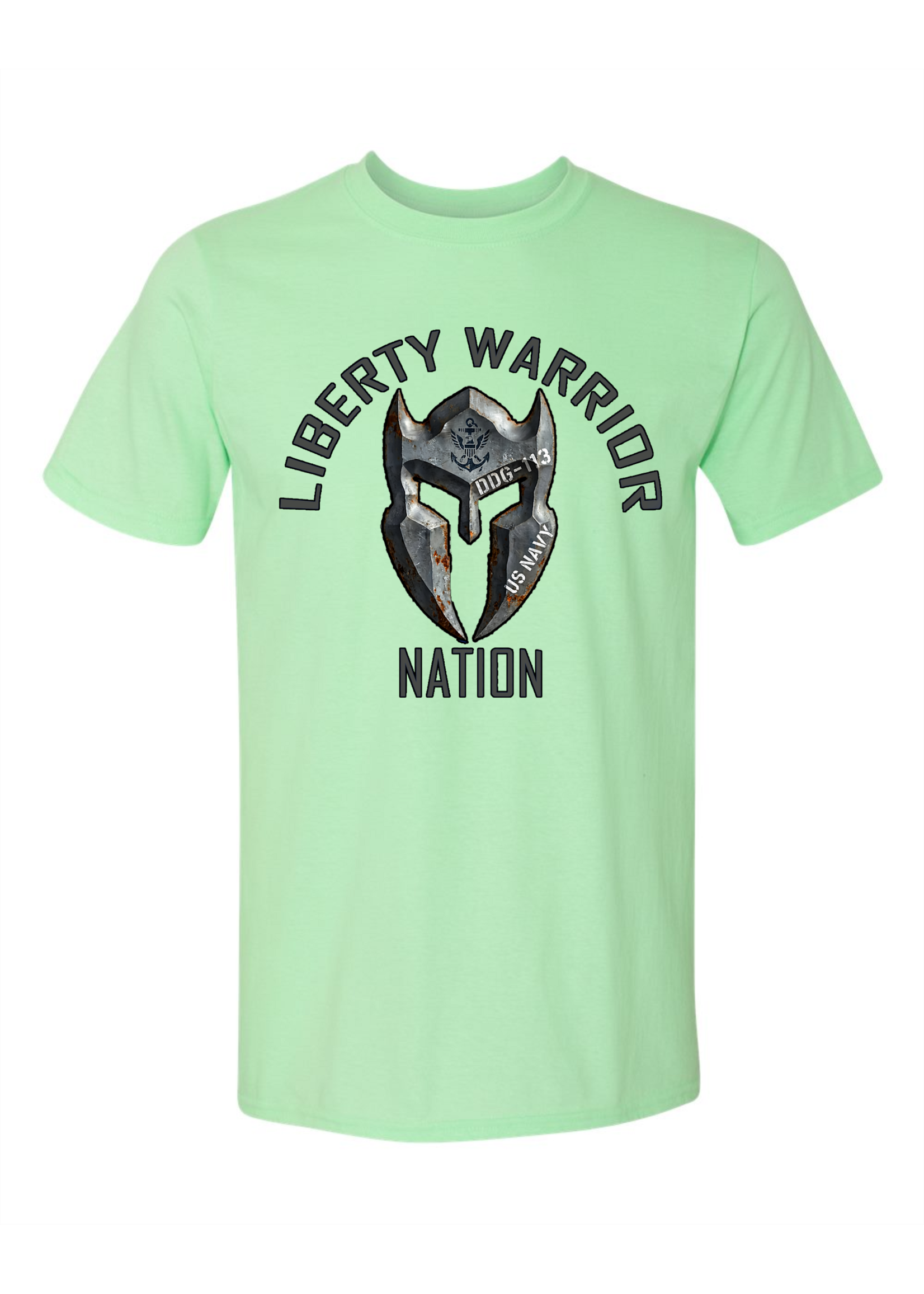 LWN Liberty Warrior Nation Navy DDG-113 Shirt