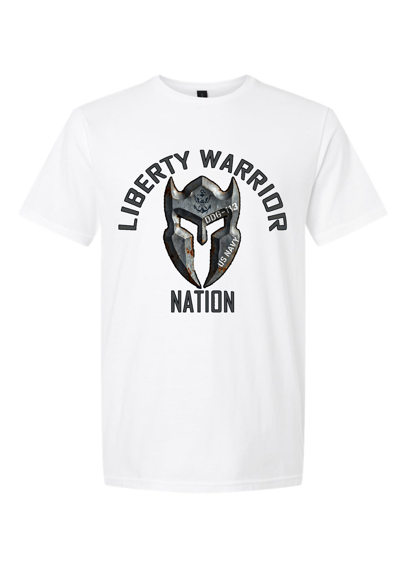 LWN Liberty Warrior Nation Navy DDG-113 Shirt