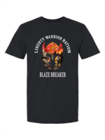 LWN Liberty Warrior Nation Fire Department Blaze Breaker Shirt