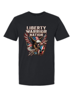 LWN Liberty Warrior Nation American Eagle Flagstaff Shirt