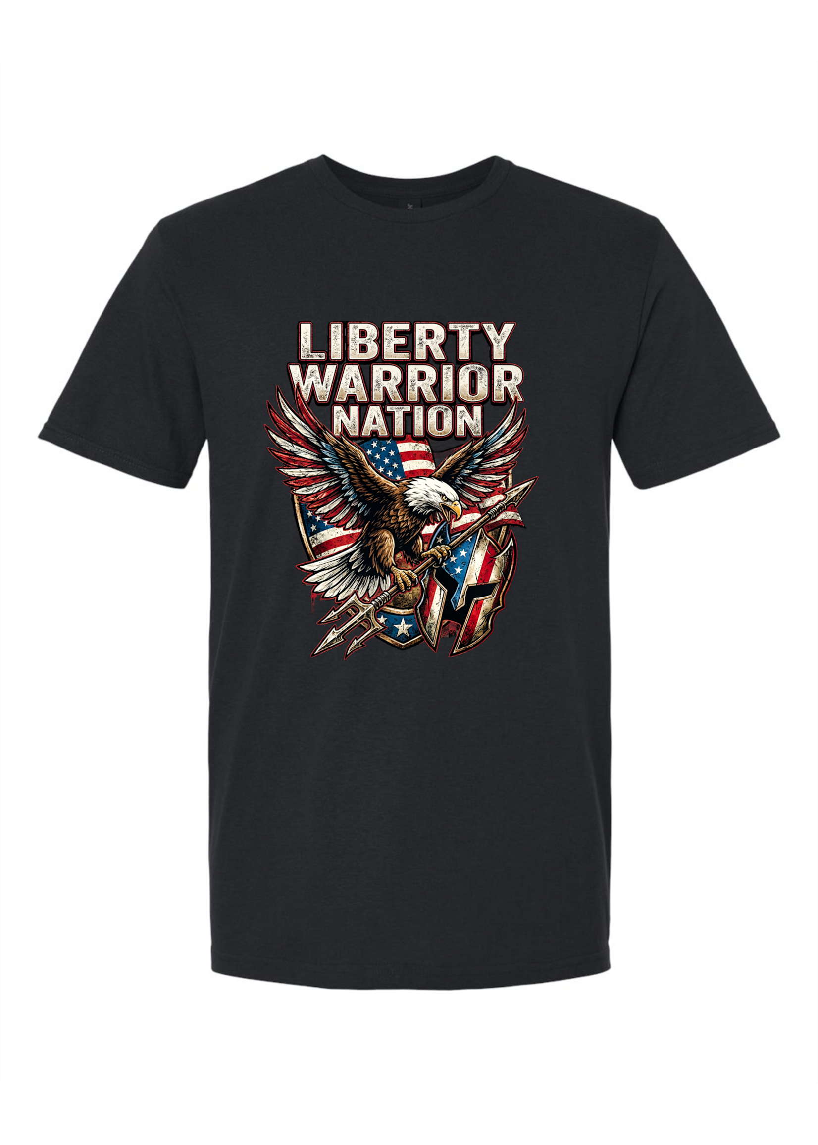 LWN Liberty Warrior Nation American Eagle Flagstaff Shirt