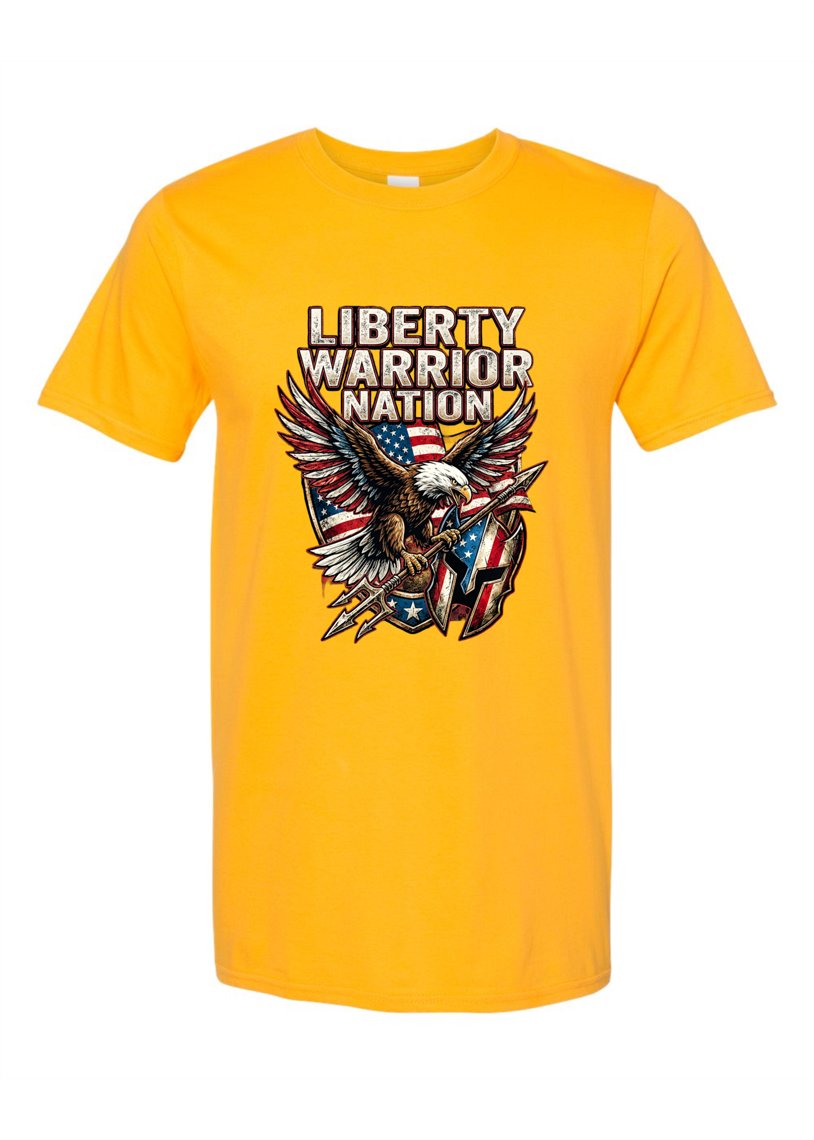 LWN Liberty Warrior Nation American Eagle Flagstaff Shirt