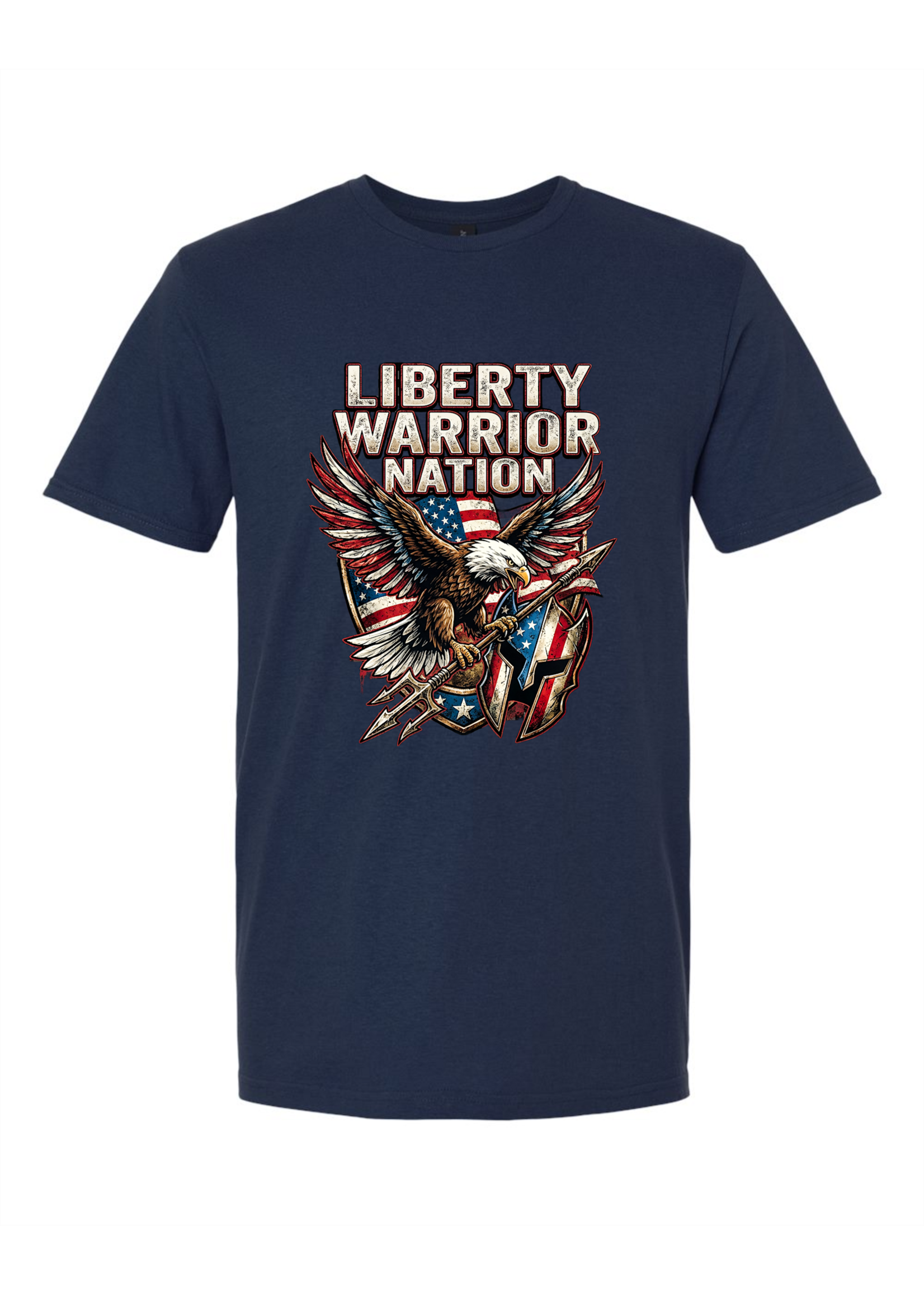 LWN Liberty Warrior Nation American Eagle Flagstaff Shirt