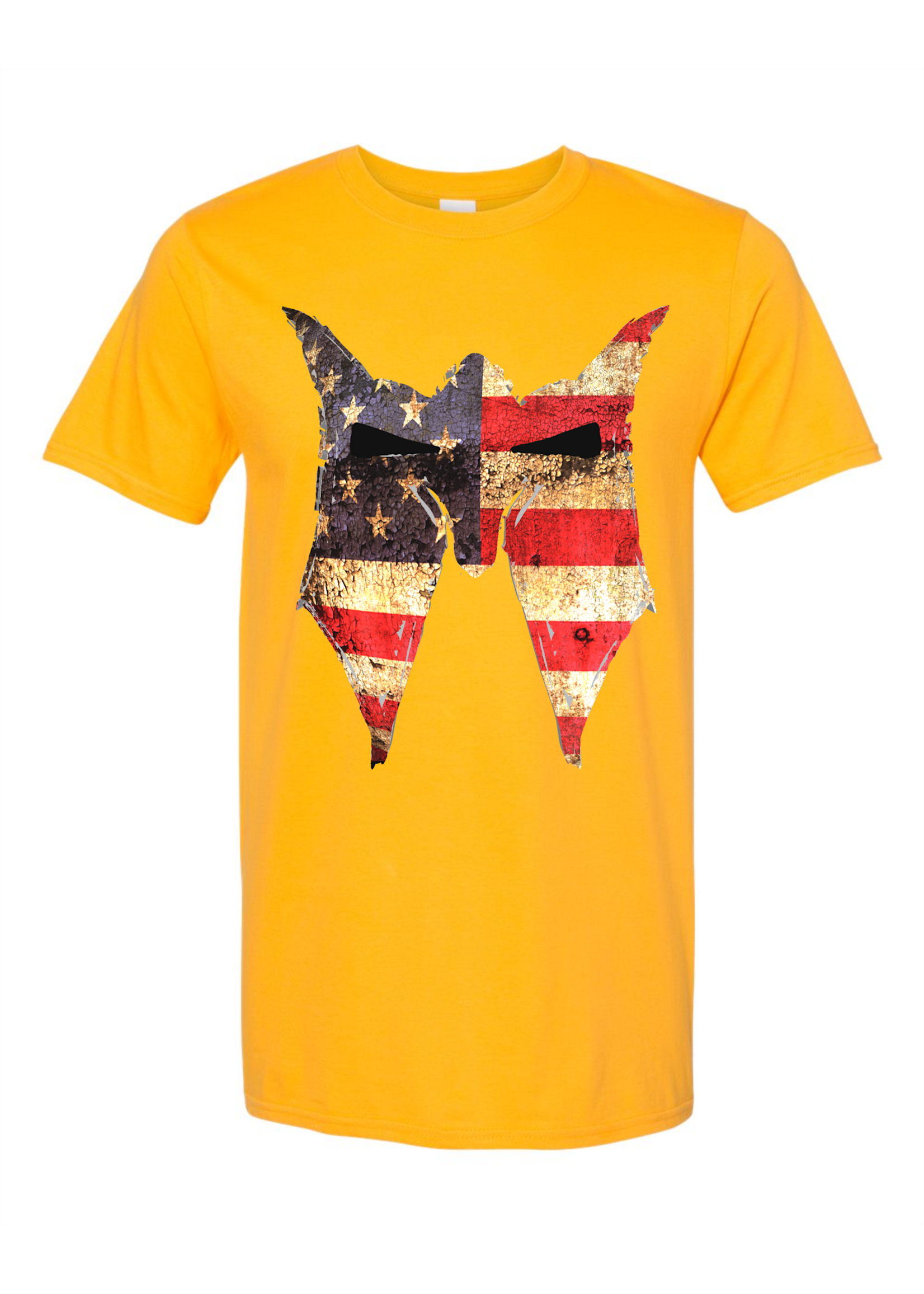 LWN Liberty Warrior Nation 3D Flag Mask Shirt