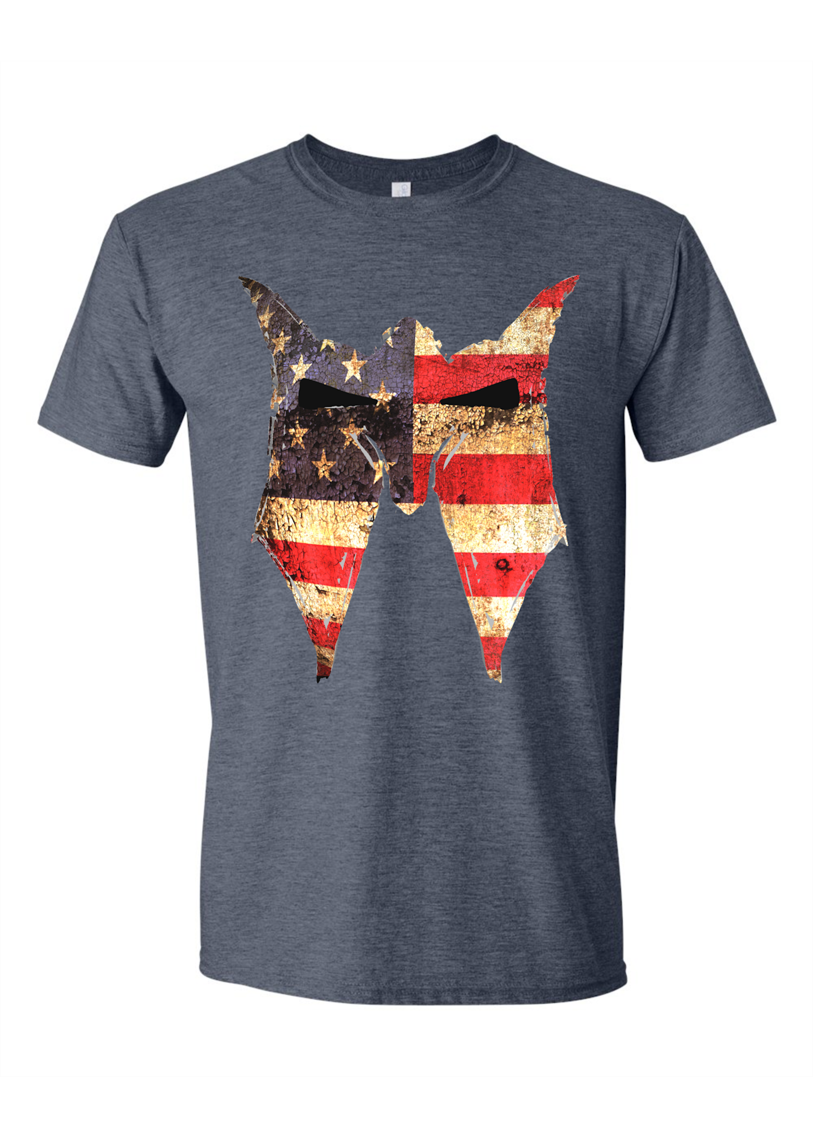LWN Liberty Warrior Nation 3D Flag Mask Shirt