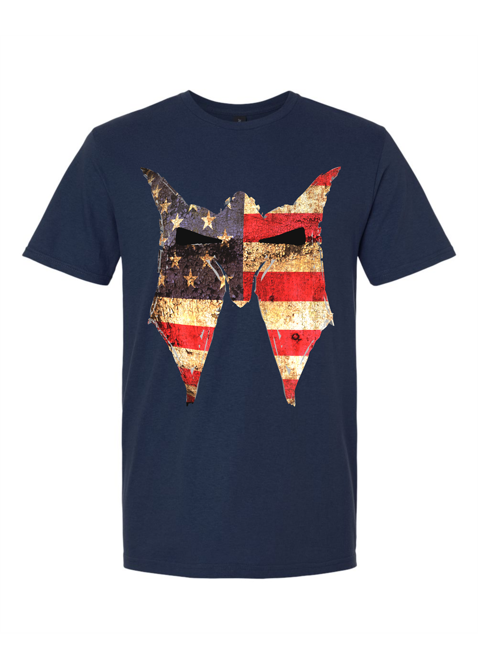 LWN Liberty Warrior Nation 3D Flag Mask Shirt