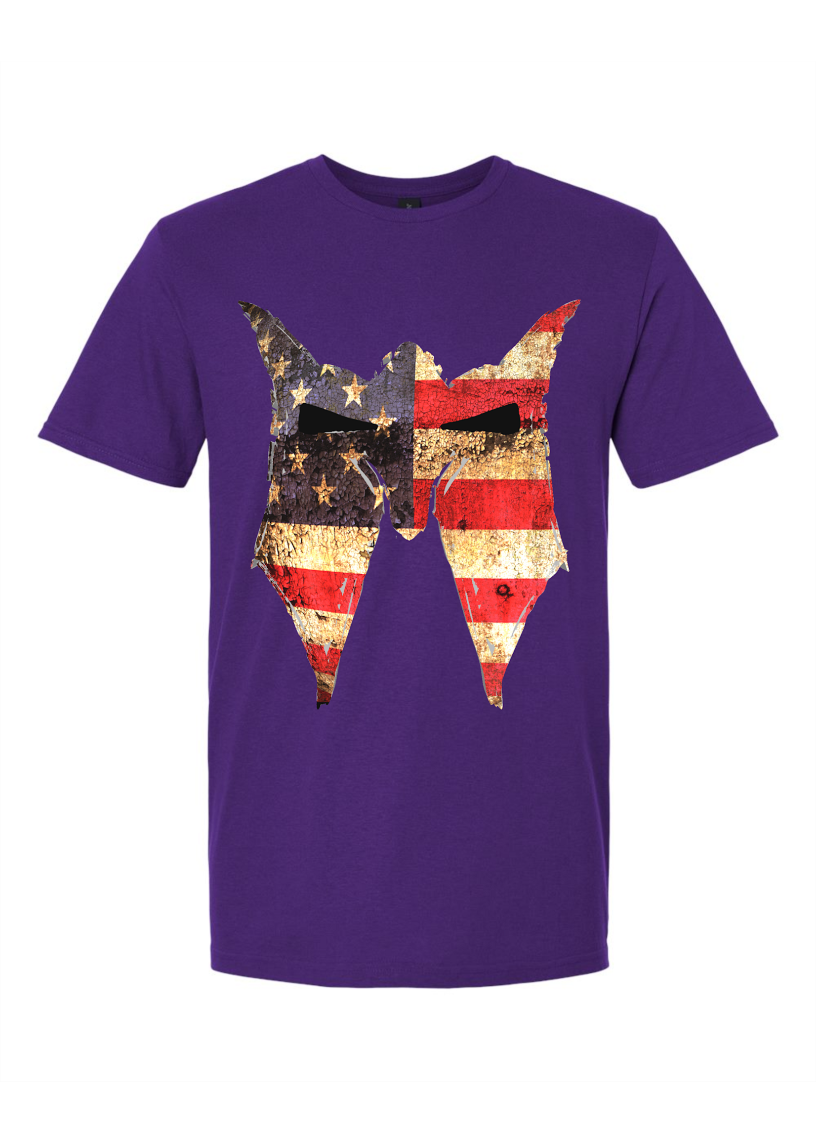 LWN Liberty Warrior Nation 3D Flag Mask Shirt