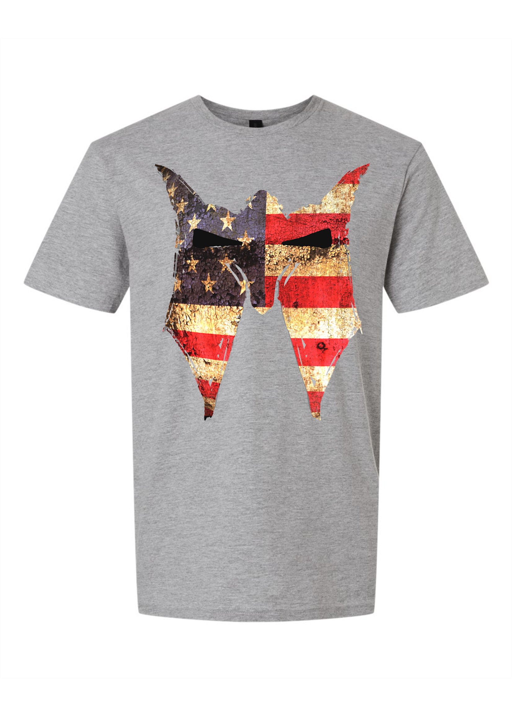 LWN Liberty Warrior Nation 3D Flag Mask Shirt