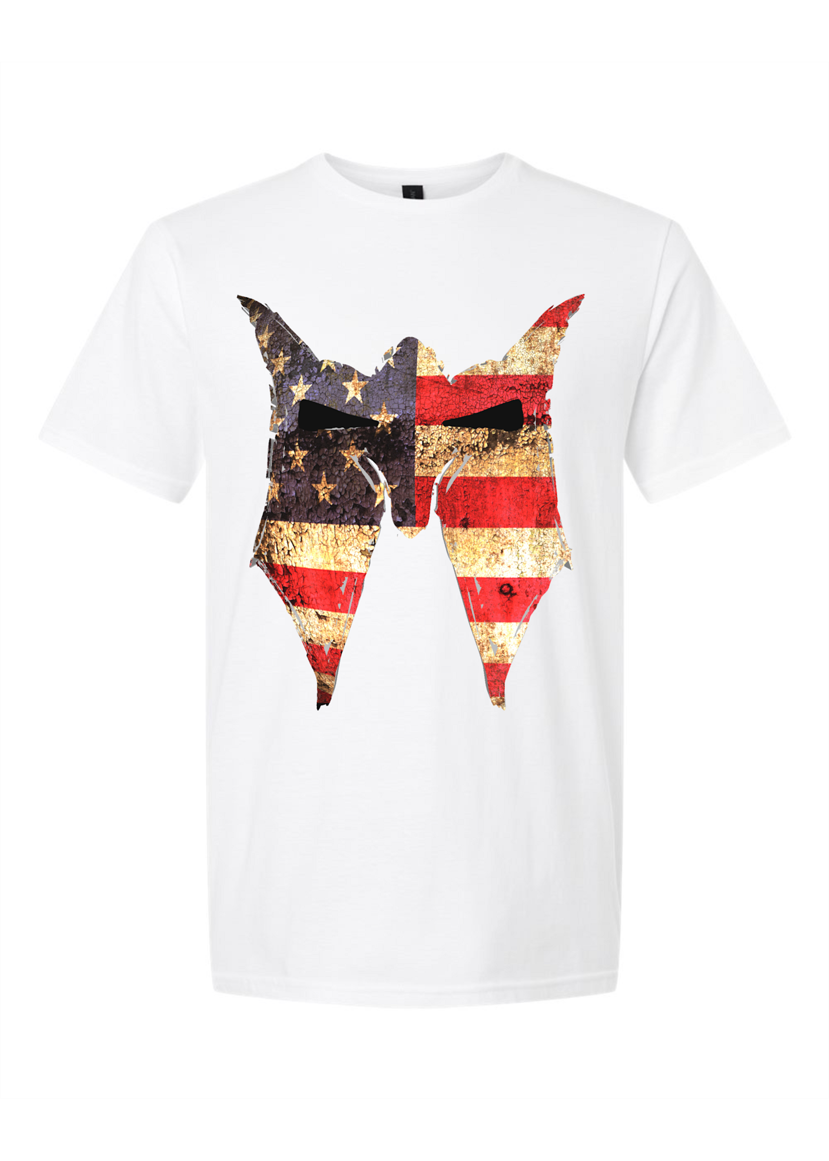 LWN Liberty Warrior Nation 3D Flag Mask Shirt