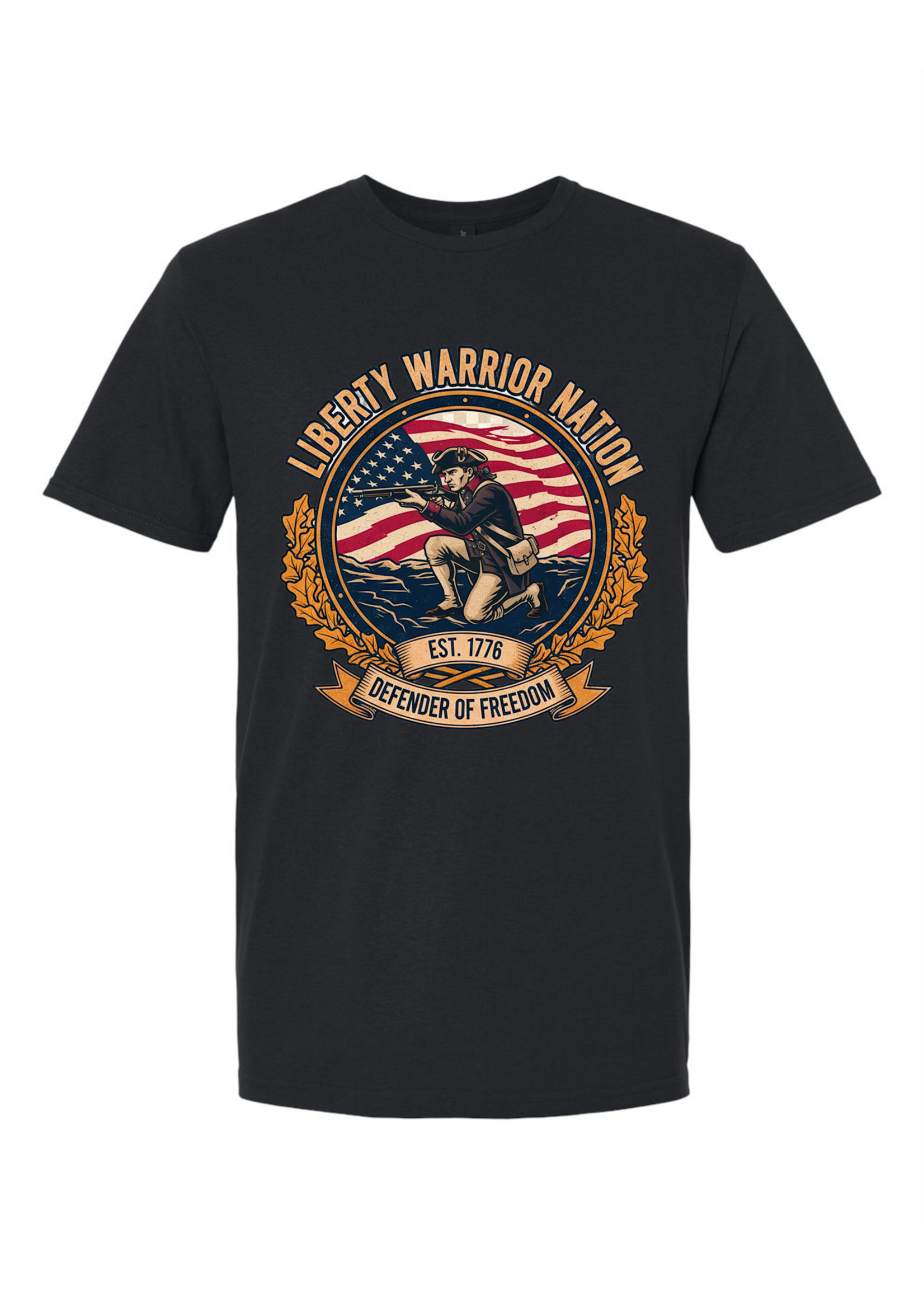 LWN Liberty Warrior Nation Freedom Fighter Shirt