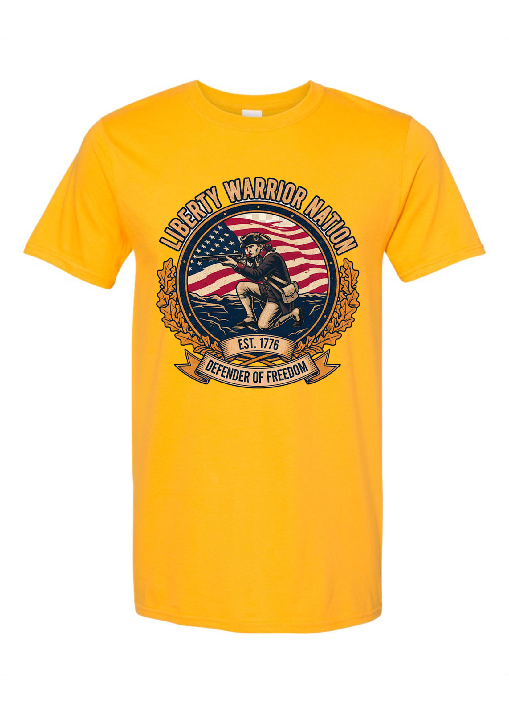 LWN Liberty Warrior Nation Freedom Fighter Shirt