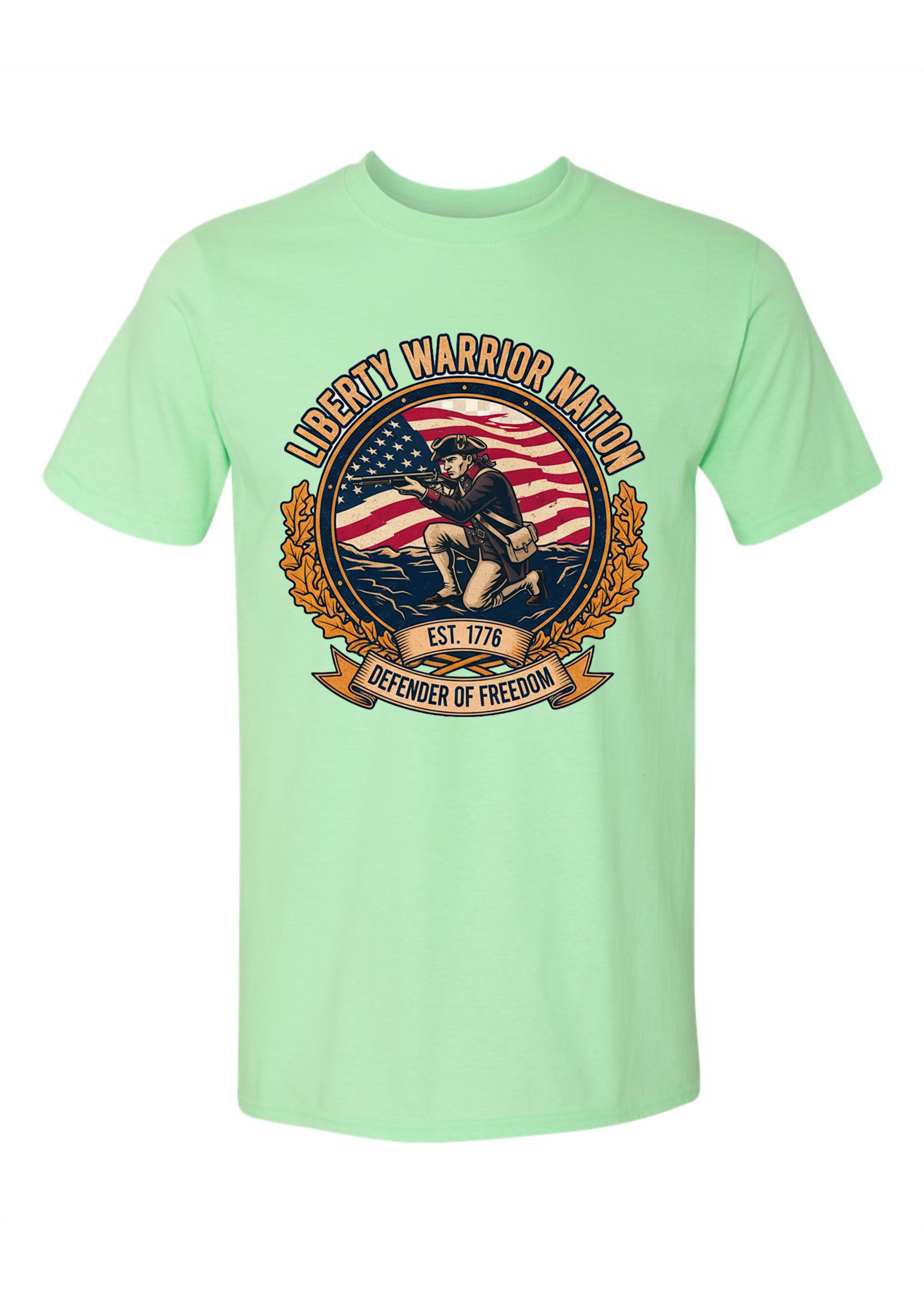 LWN Liberty Warrior Nation Freedom Fighter Shirt
