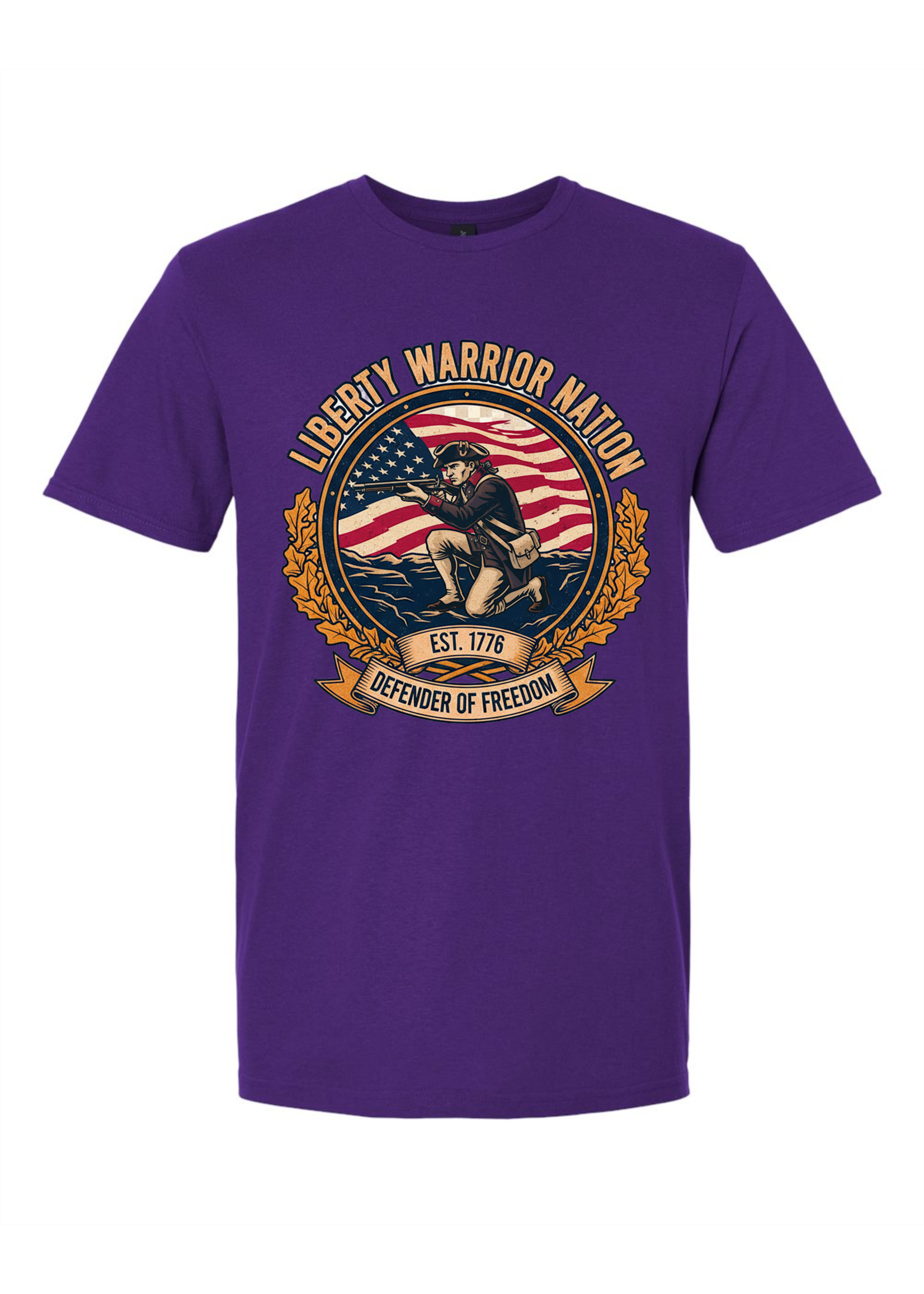LWN Liberty Warrior Nation Freedom Fighter Shirt