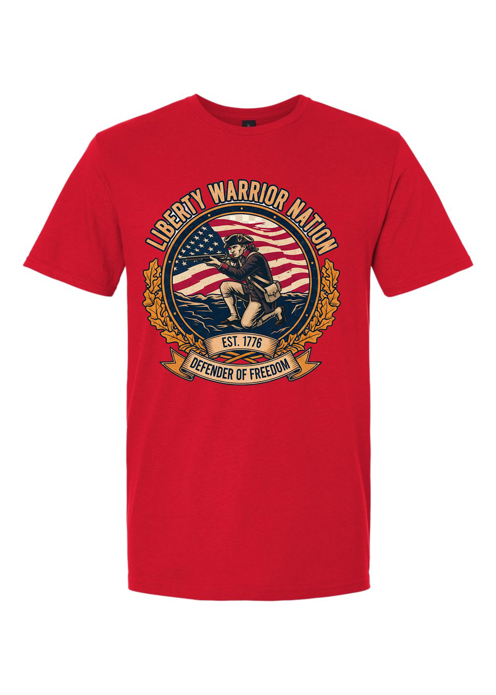 LWN Liberty Warrior Nation Freedom Fighter Shirt