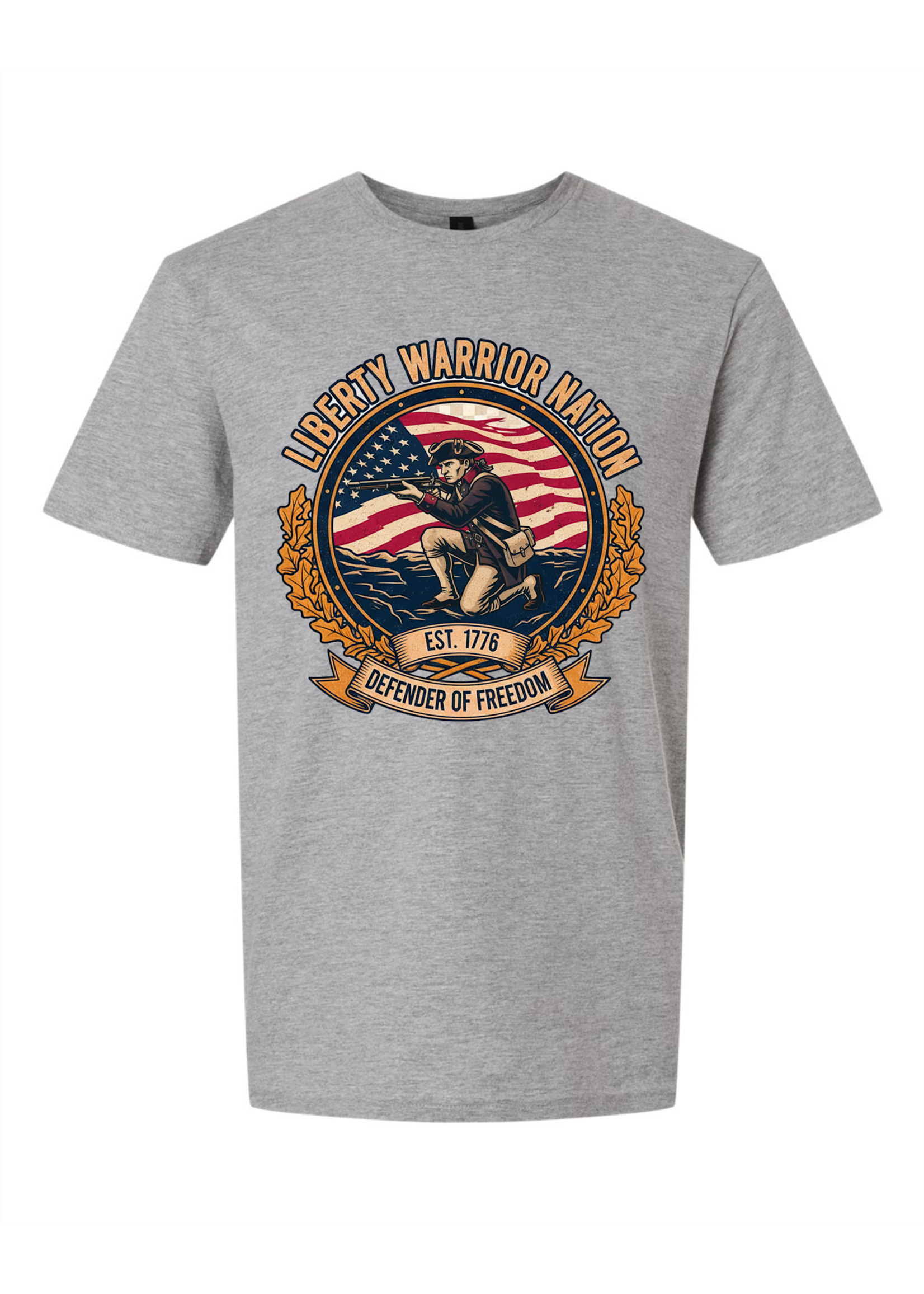 LWN Liberty Warrior Nation Freedom Fighter Shirt