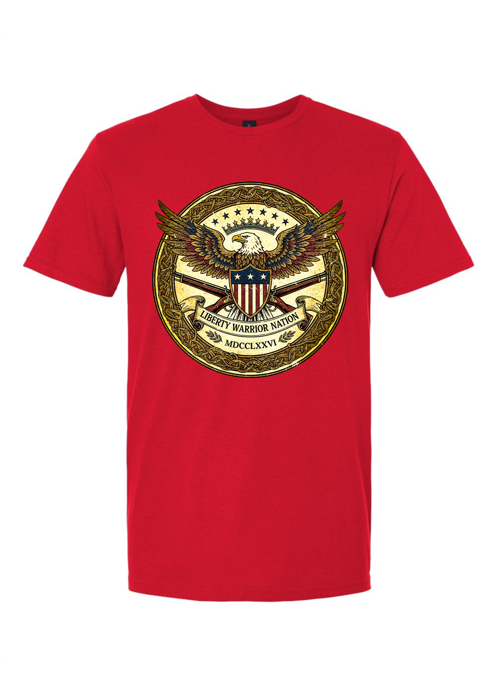 LWN Liberty Warrior Nation American Eagle Shirt