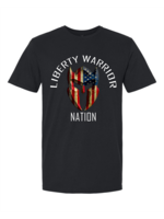 LWN Liberty Warrior Nation USA with Text Shirt