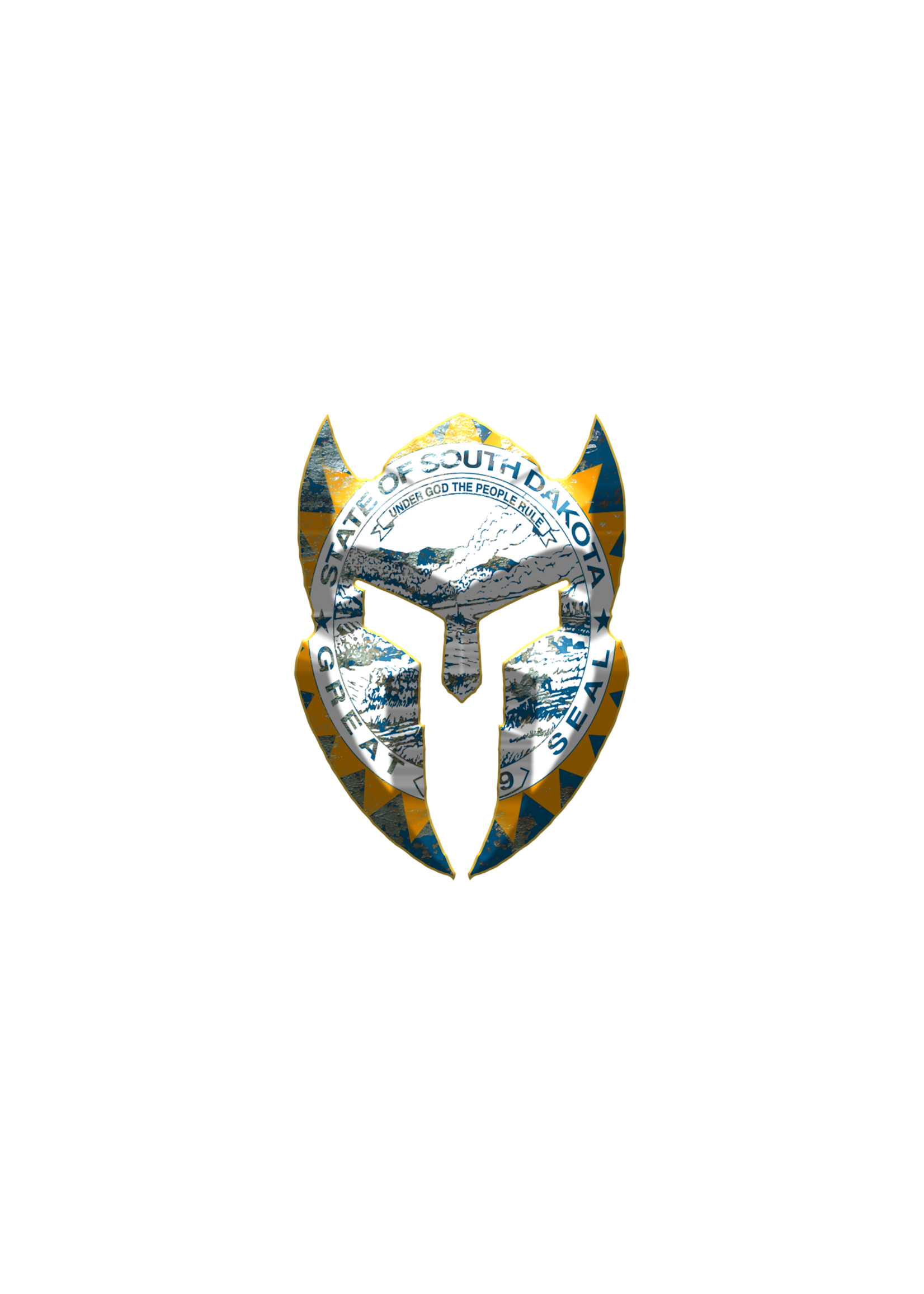 LWN LWN Badge South Dakota State Uv Sticker