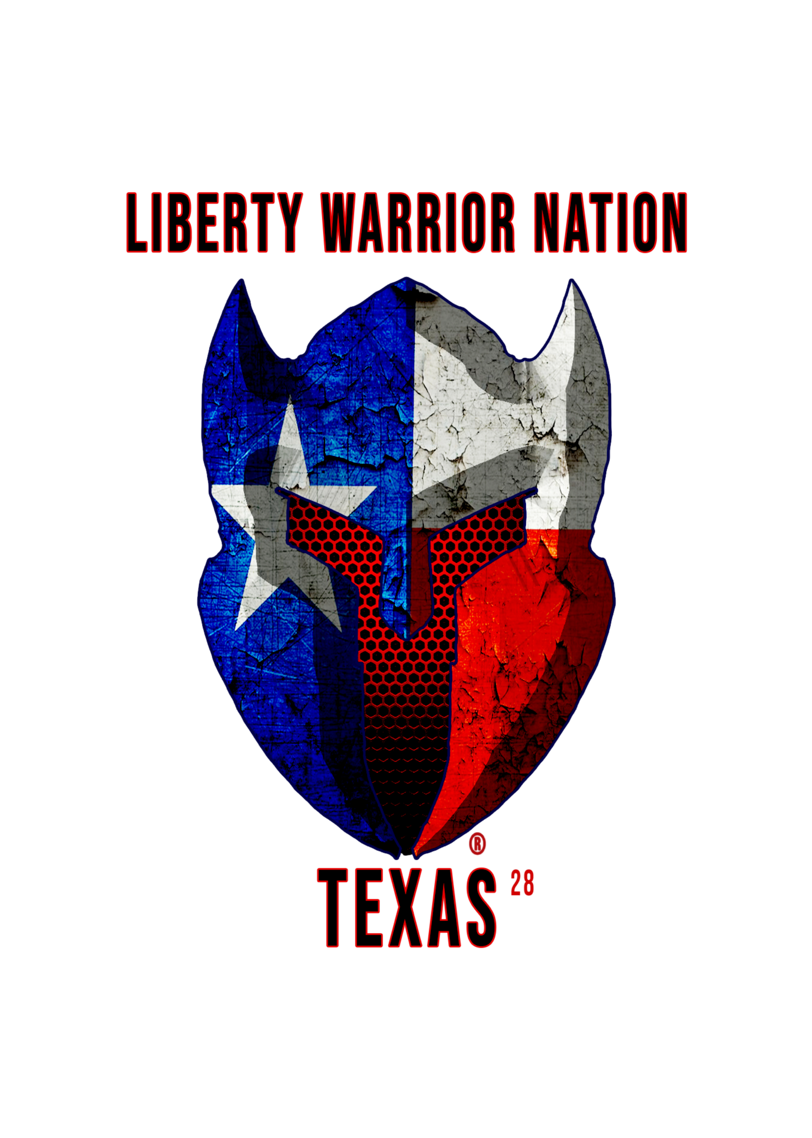 LWN LWN Badge Texas State with Text Uv Sticker