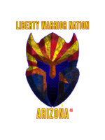 LWN LWN Badge Arizona State with Text Uv Sticker