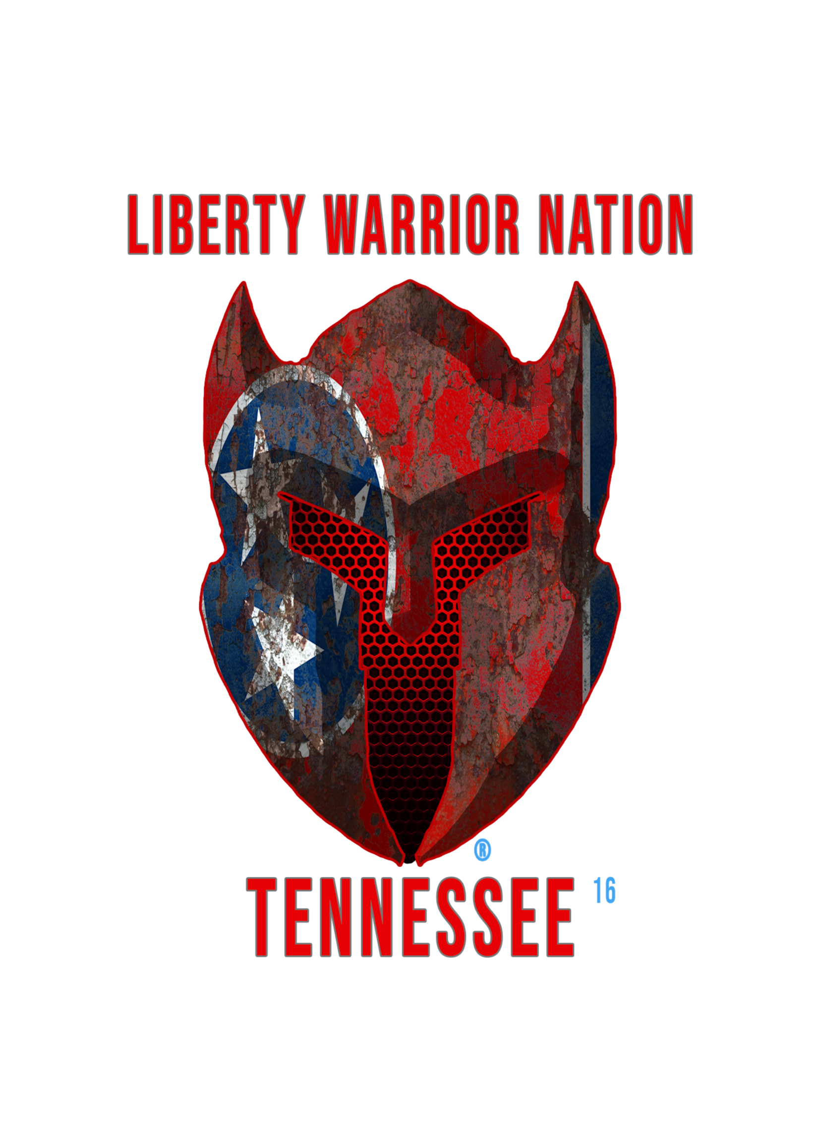 LWN LWN Badge Tennessee State with Text Uv Sticker