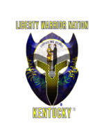LWN LWN Badge Kentucky State with Text Uv Sticker