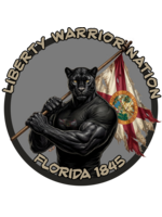 LWN Liberty Warrior Nation State Animal Florida Uv Sticker
