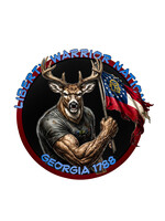 LWN Liberty Warrior Nation State Animal Georgia Uv Sticker