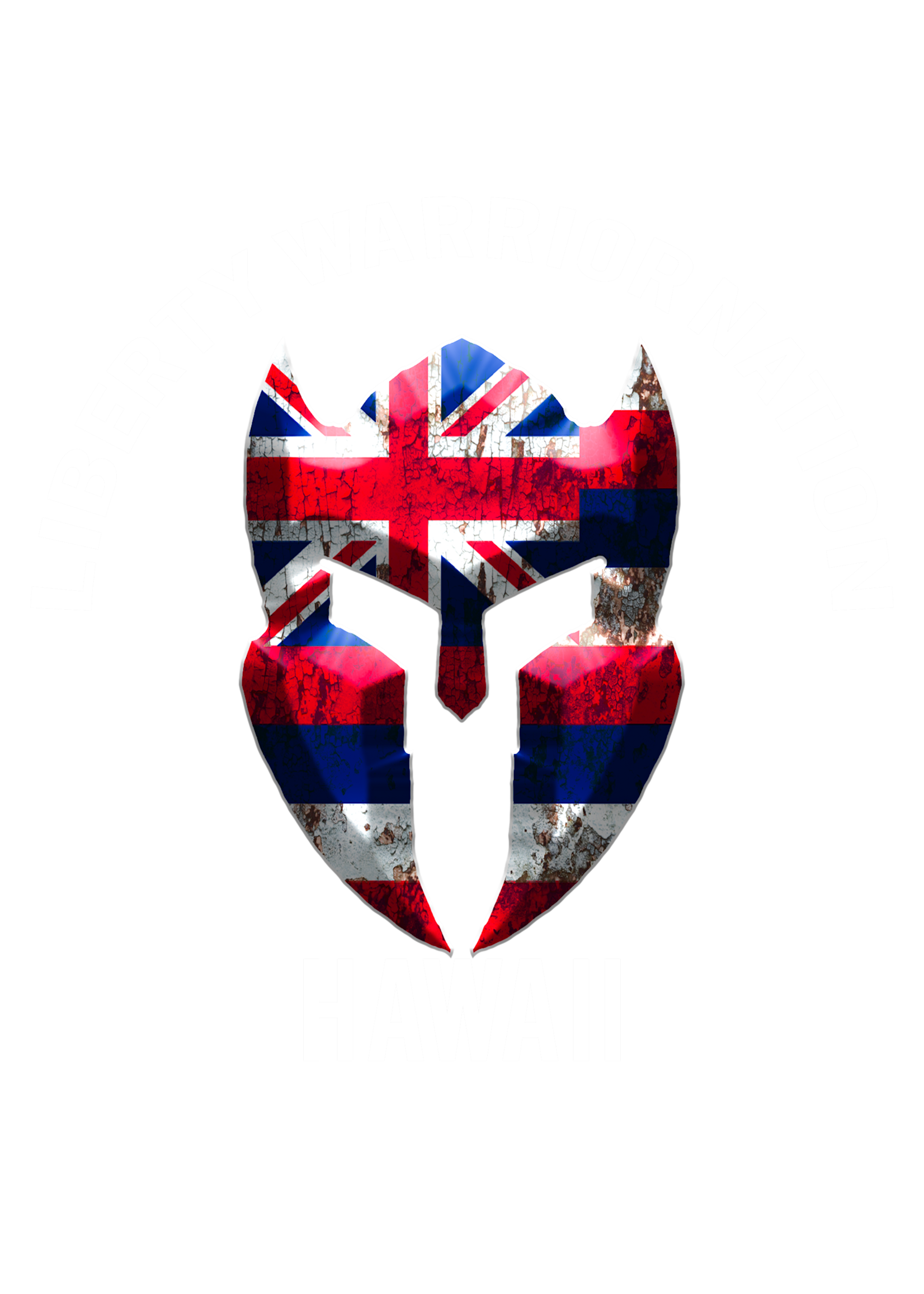 LWN Liberty Warrior Nation Hawaii with Text Uv Sticker