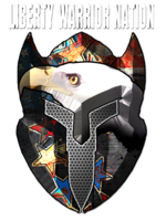 LWN Liberty Warrior Nation Bald Eagle Uv Sticker