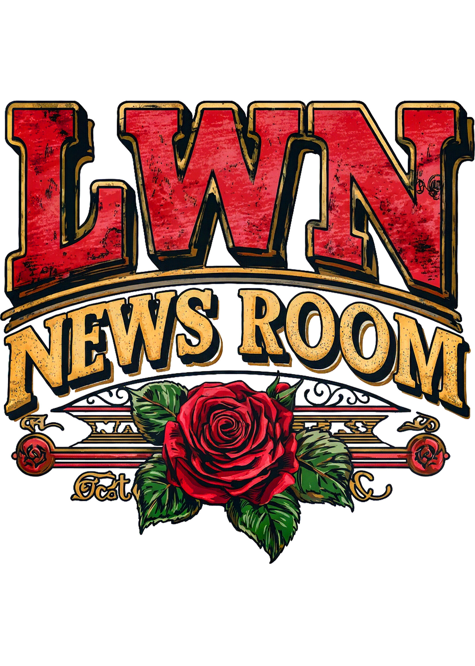 LWN Liberty Warrior Nation LWN News Room Uv Sticker