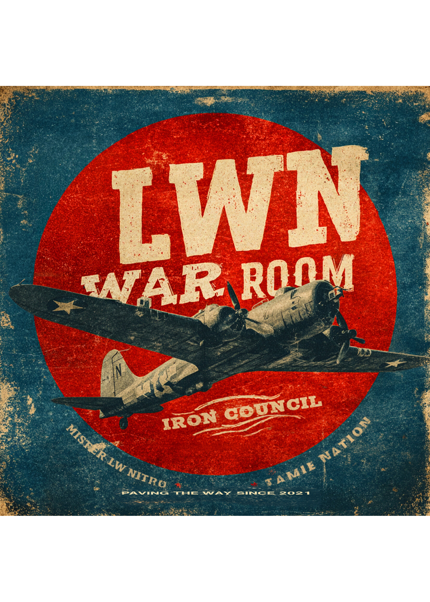 LWN Liberty Warrior Nation LWN War Room Uv Sticker