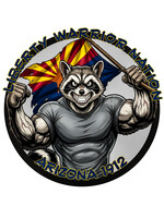 LWN Liberty Warrior Nation State Animal Arizona Uv Sticker