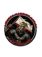 LWN Liberty Warrior Nation State Animal California Uv Sticker