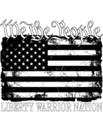 LWN Liberty Warrior Nation We The People Flag Uv Sticker