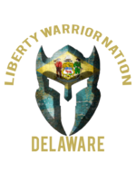 LWN Liberty Warrior Nation Delaware v2 Uv Sticker