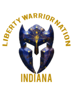 LWN Liberty Warrior Nation Indiana v2 Uv Sticker