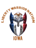 LWN Liberty Warrior Nation Iowa v2 Uv Sticker