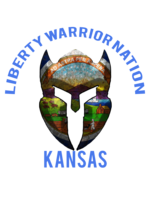 LWN Liberty Warrior Nation Kansas v2 Uv Sticker