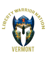 LWN Liberty Warrior Nation Vermont v2 Uv Sticker