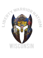 LWN Liberty Warrior Nation Wisconsin v2 Uv Sticker