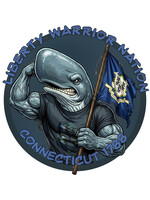 LWN Liberty Warrior Nation State Animal Connecticut Uv Sticker