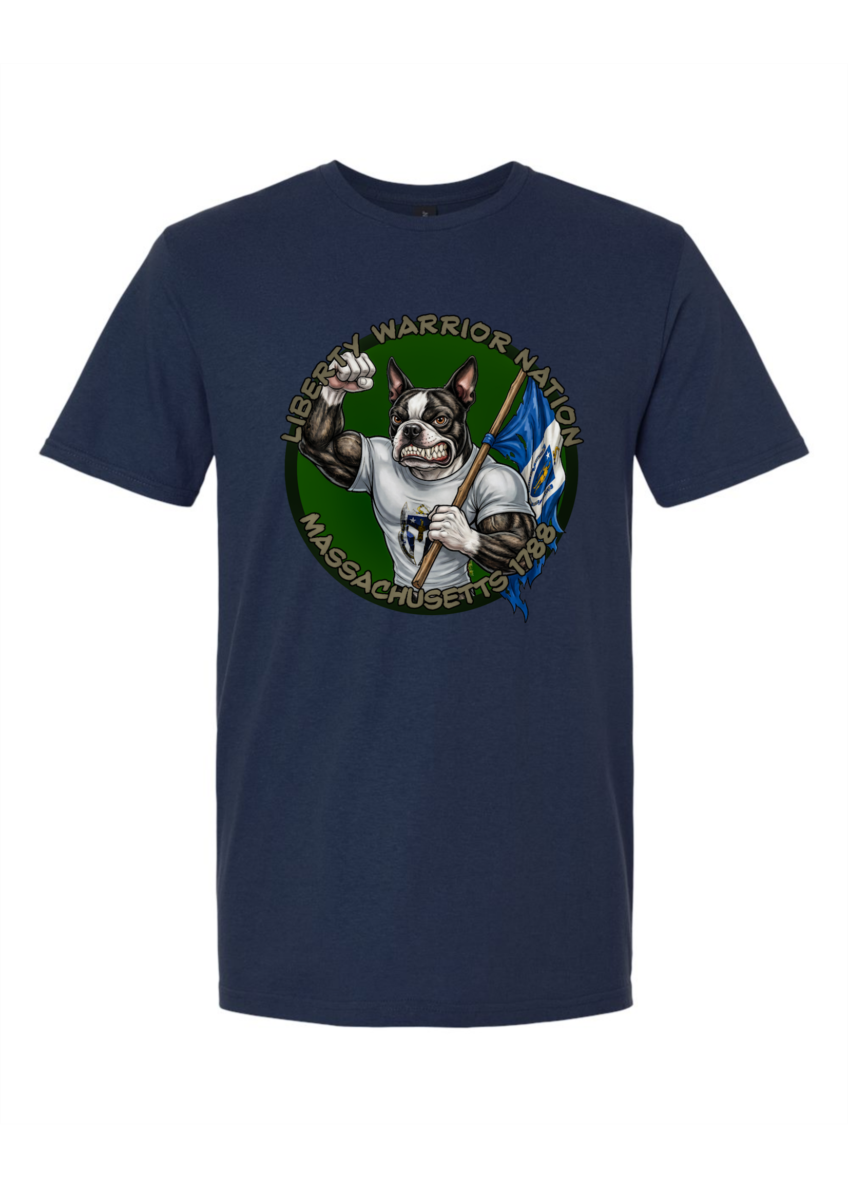 LWN Liberty Warrior Nation State Animal Massachusetts